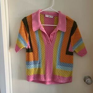 Mango Knit Top M